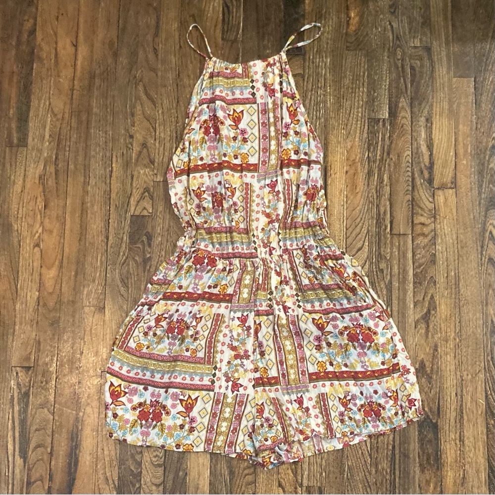 H&M Coachella Printed Romper